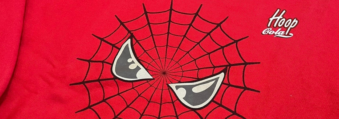 spider-man x hoop cola 2002 crewneck