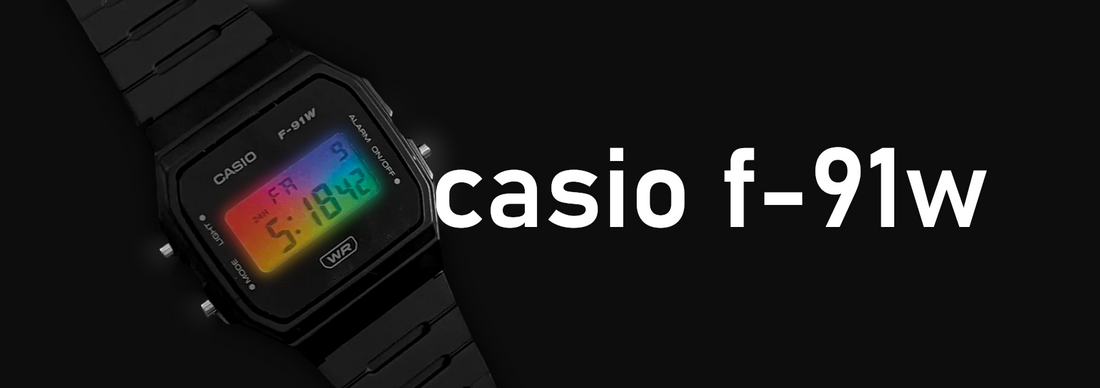 casio f-91w: the cult classic digital watch