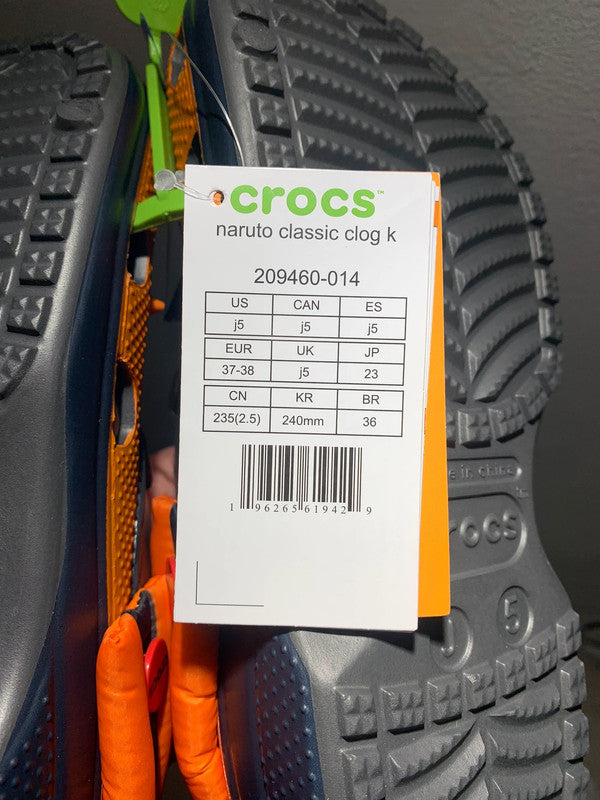 crocs naruto classic clogs