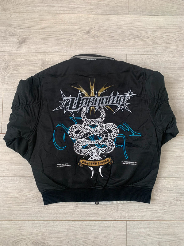 unknown london reversible bomber jacket