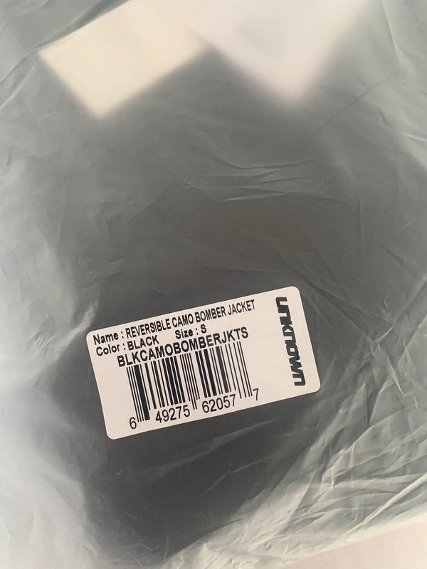 unknown london reversible bomber jacket