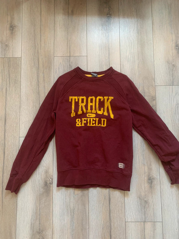 nike track & field crewneck