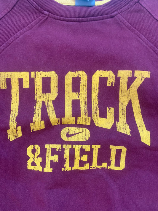 nike track & field crewneck
