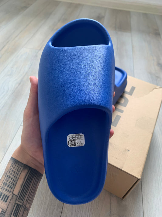 yeezy slides azure
