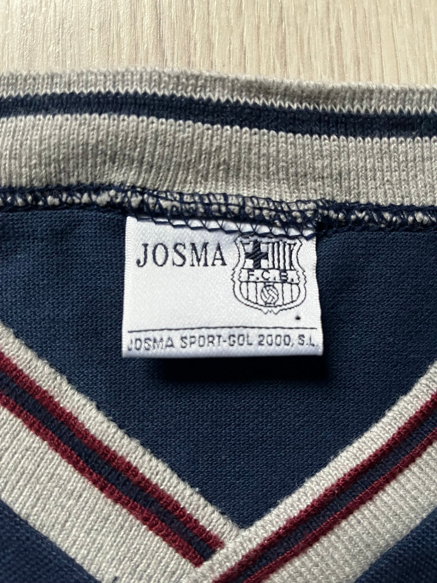 josma fc barcelona 2000 shirt