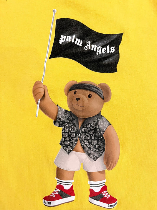palm angels pirate bear tee