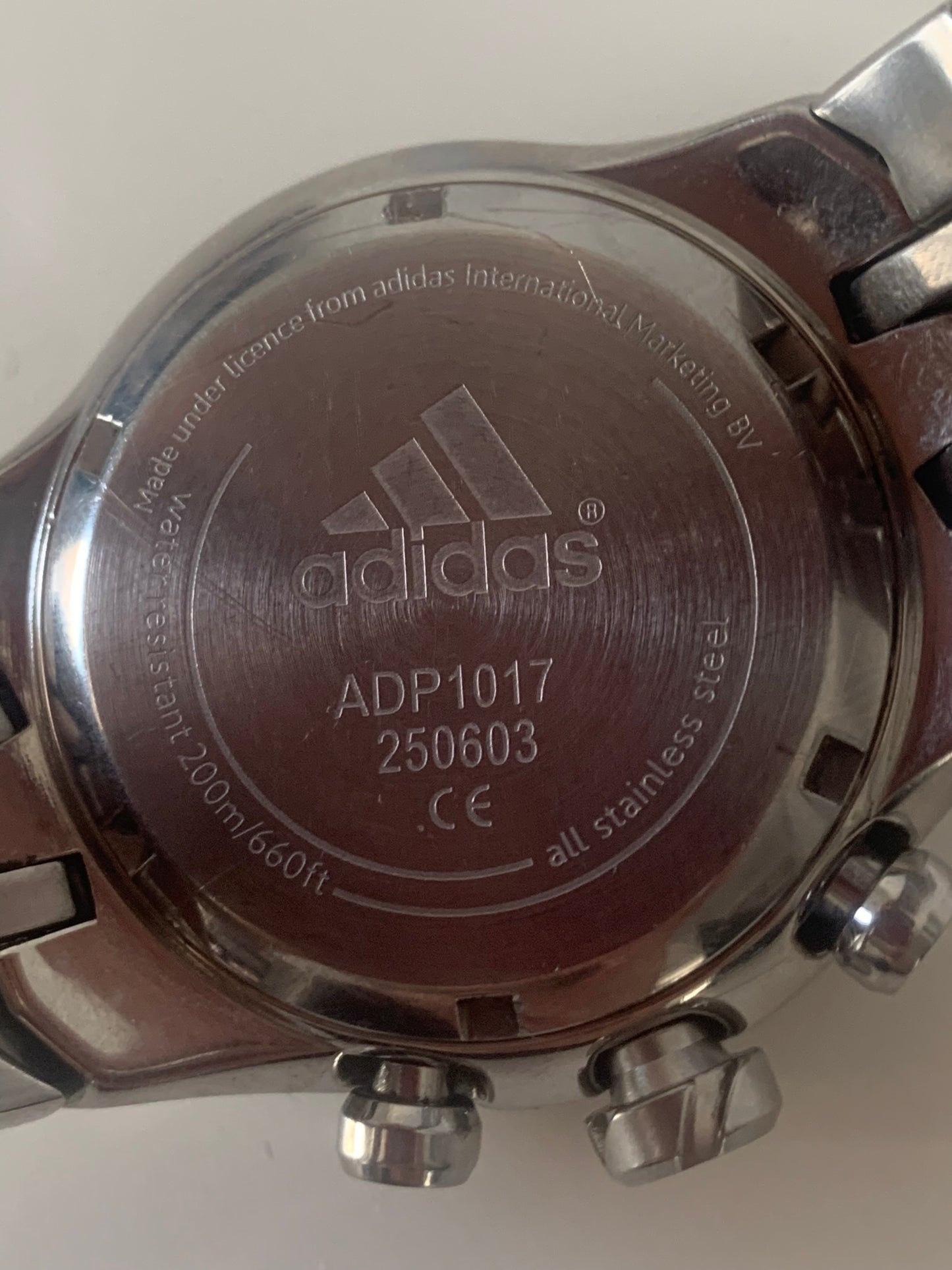adidas adi-star pro chrono watch
