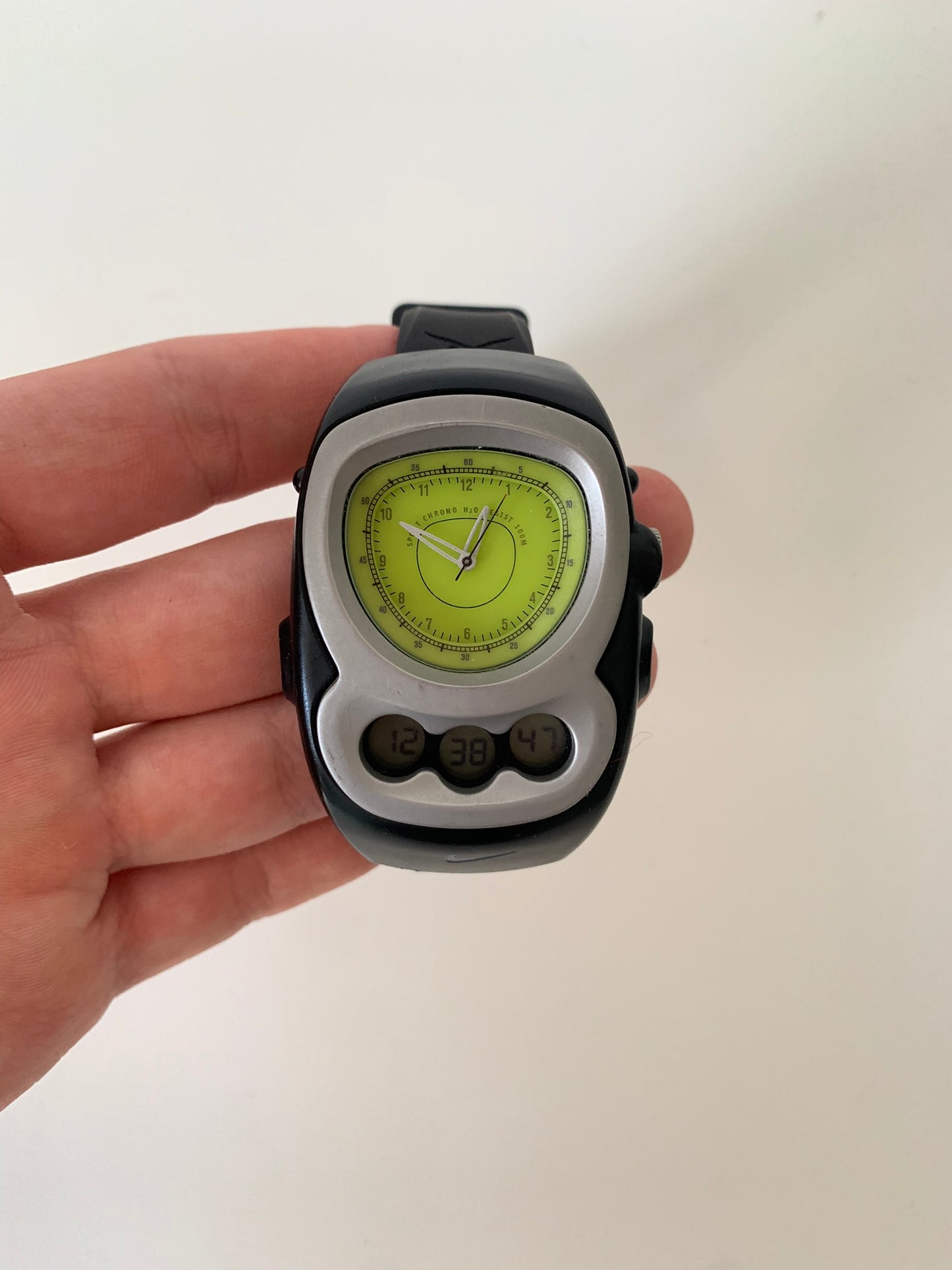 nike steelhead analog & digital watch
