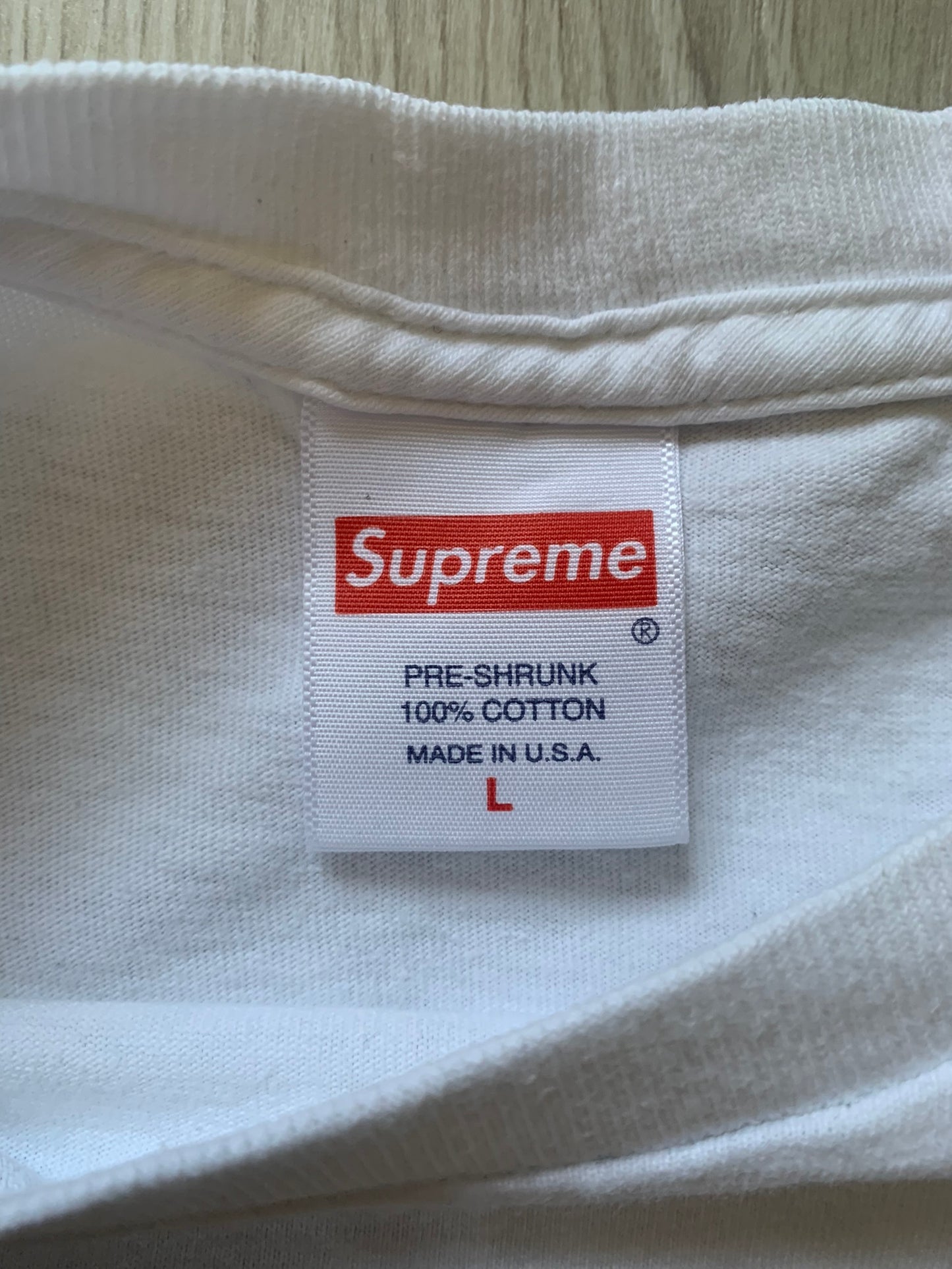 supreme multi logos tee