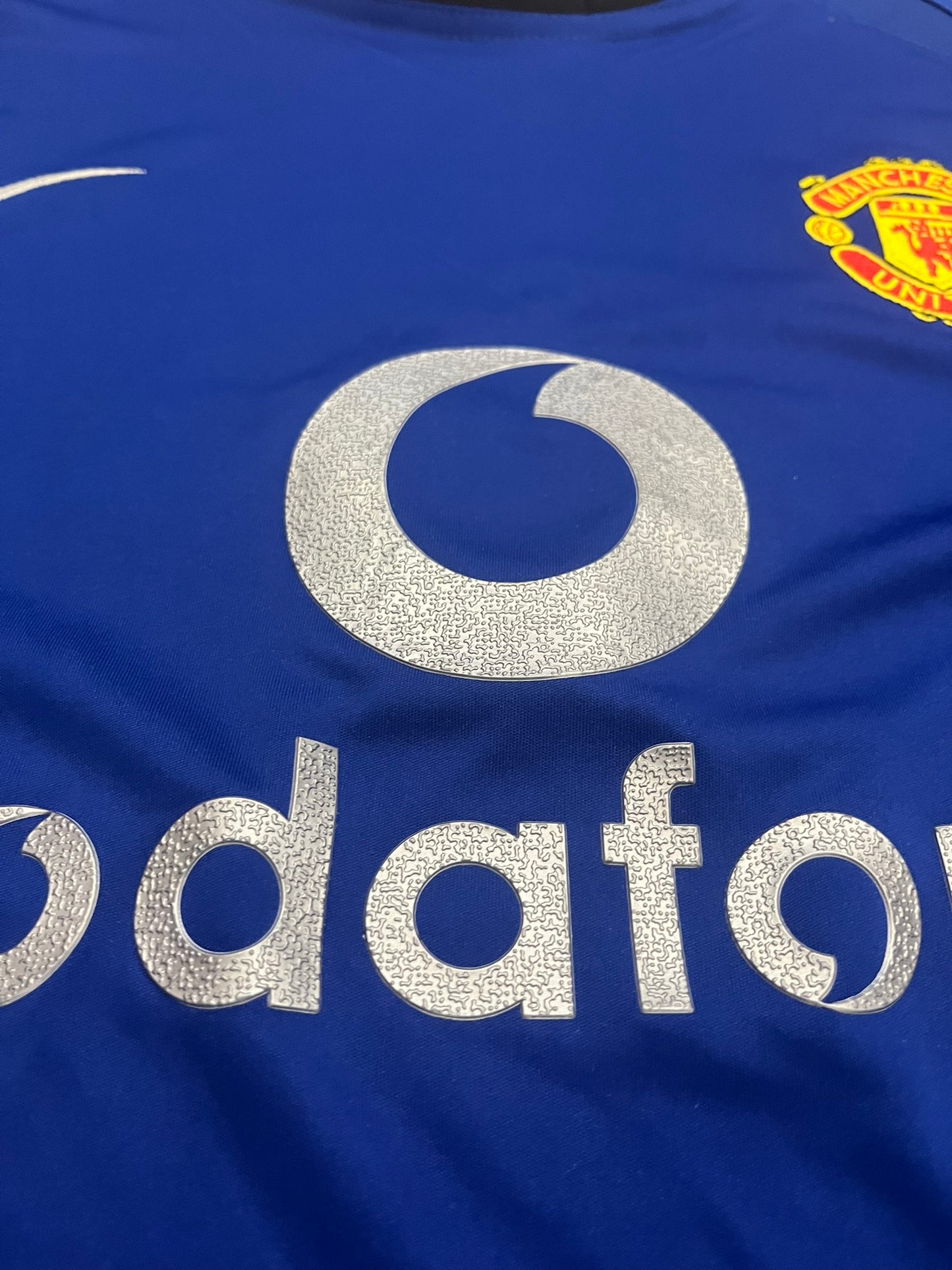 manchester united 2002/03 away retro tee