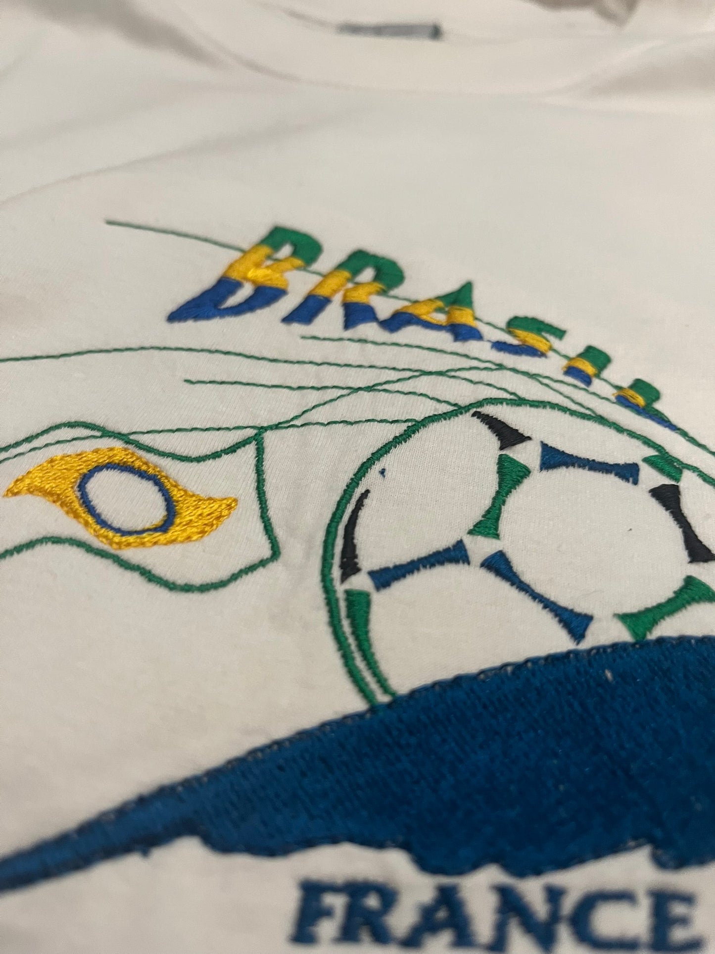 brasil france 1998 tee