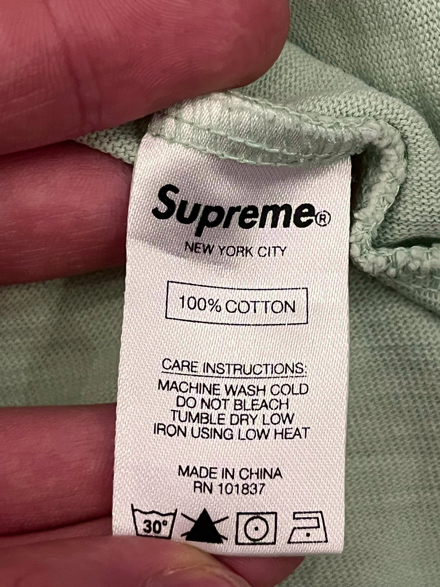 supreme ss pocket tee