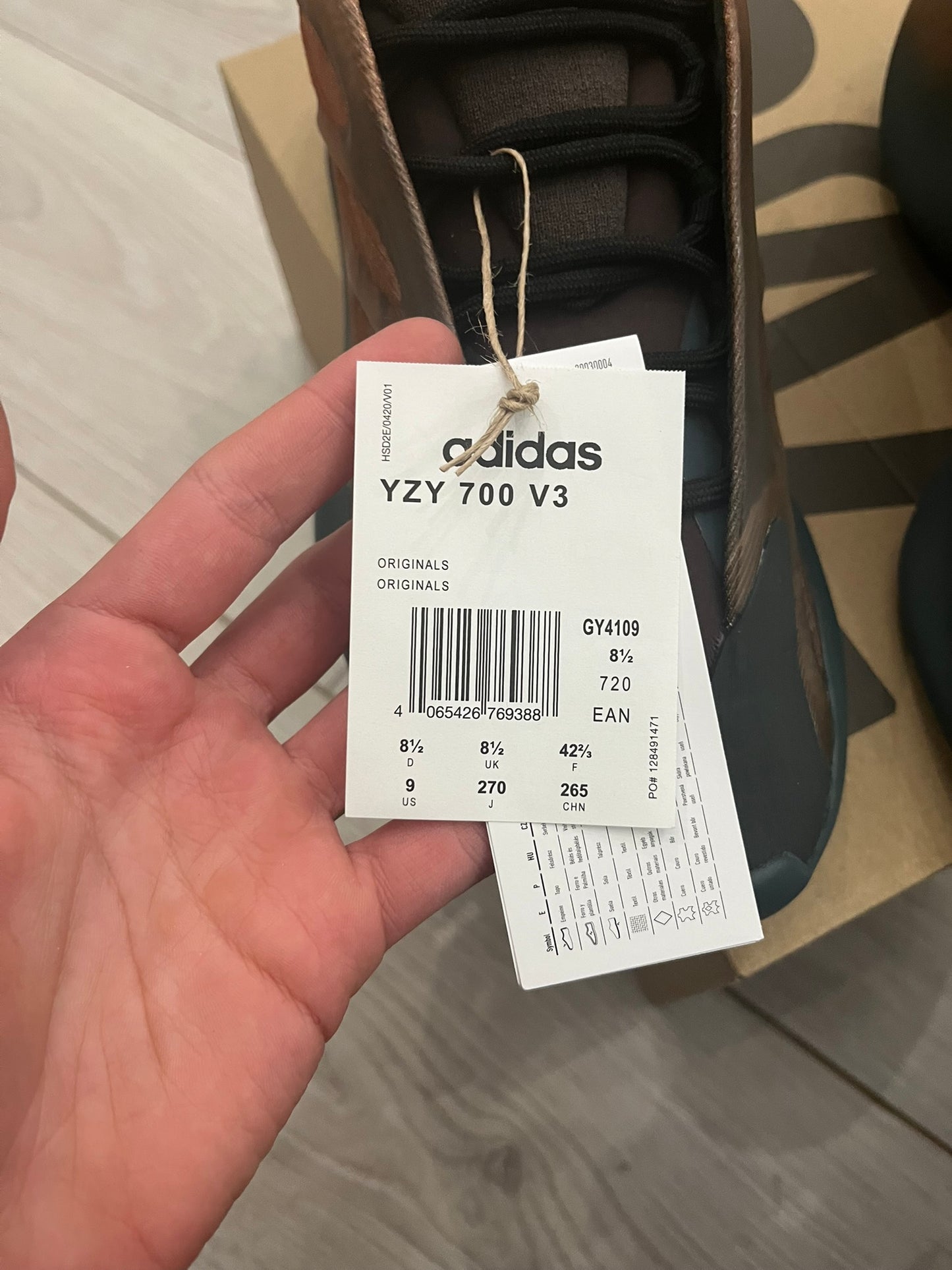 yeezy 700 v3 copper fade