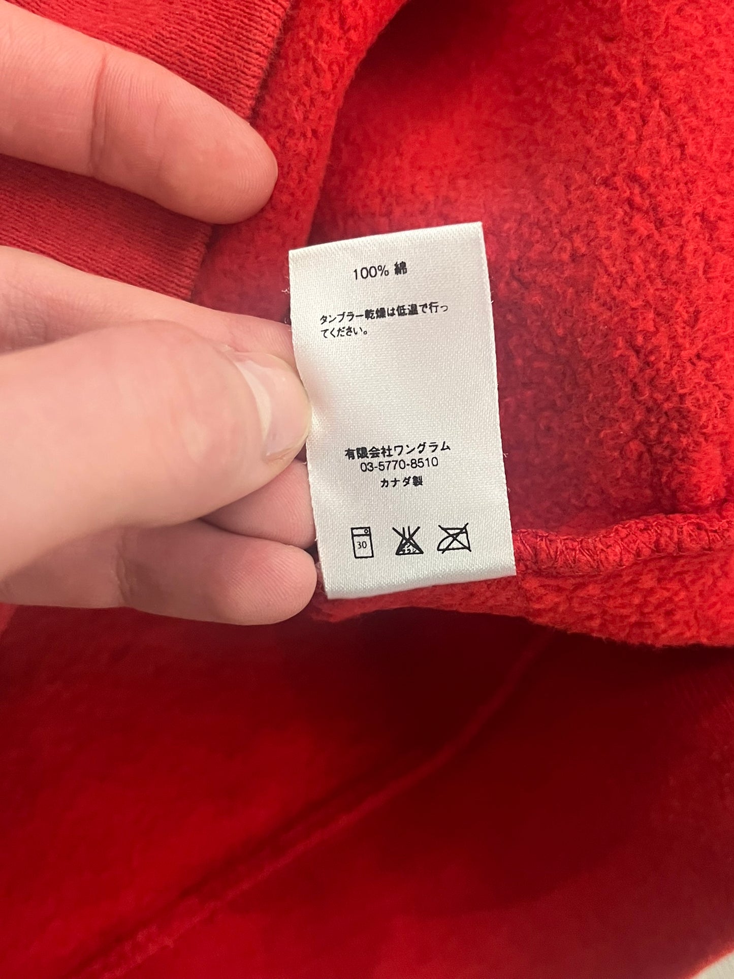 supreme world famous pullover