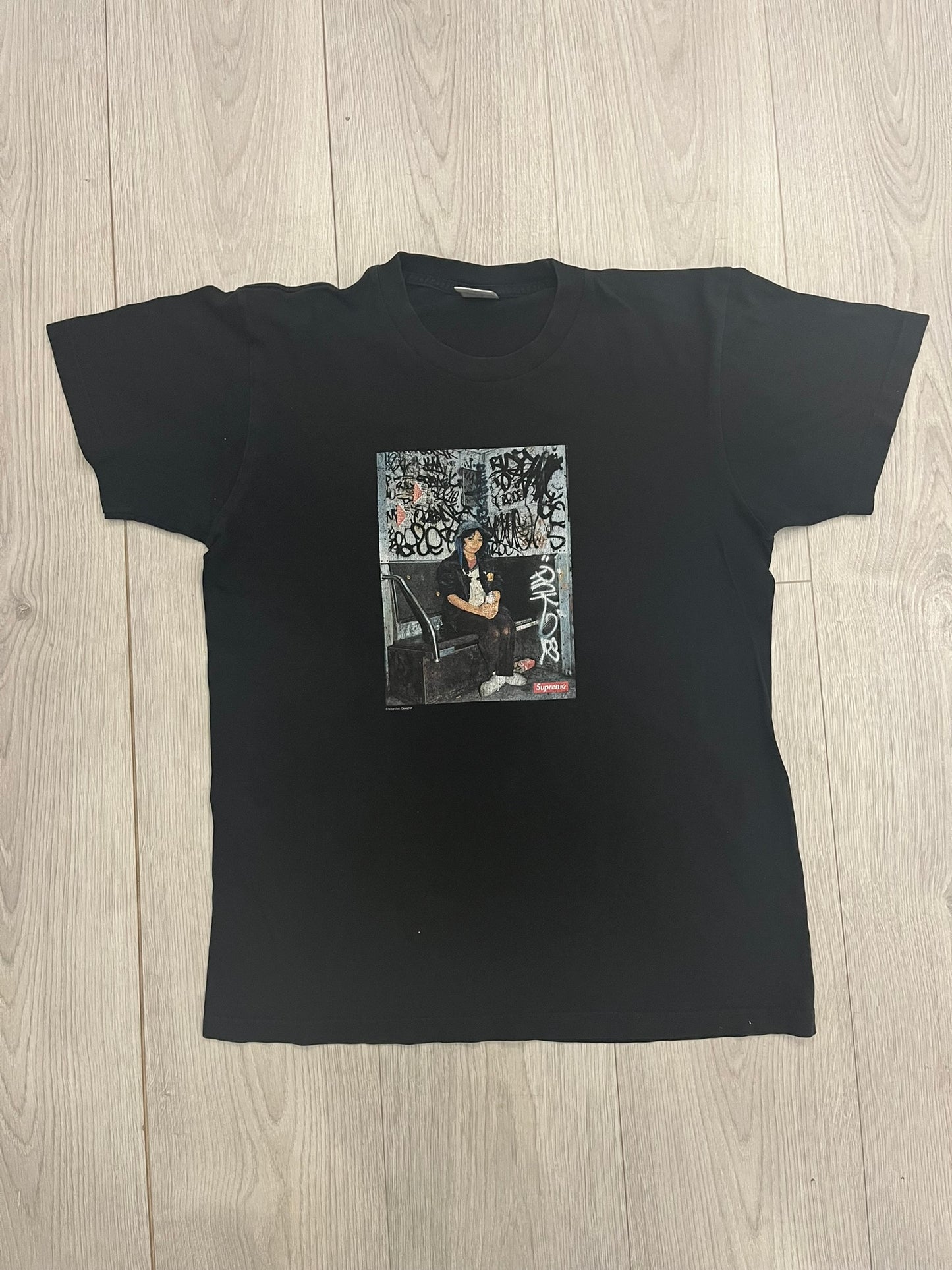 supreme lady pink tee