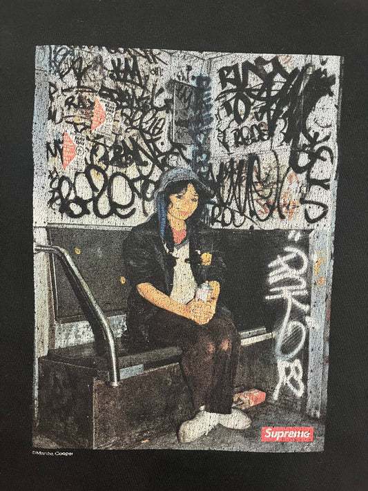 supreme lady pink tee