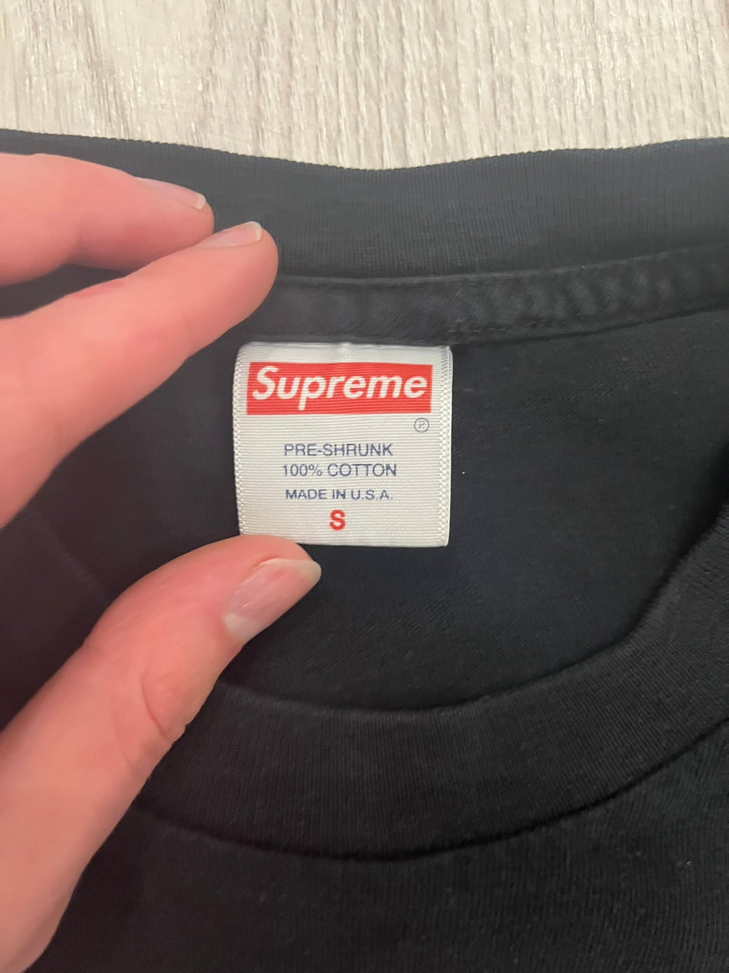 supreme lady pink tee