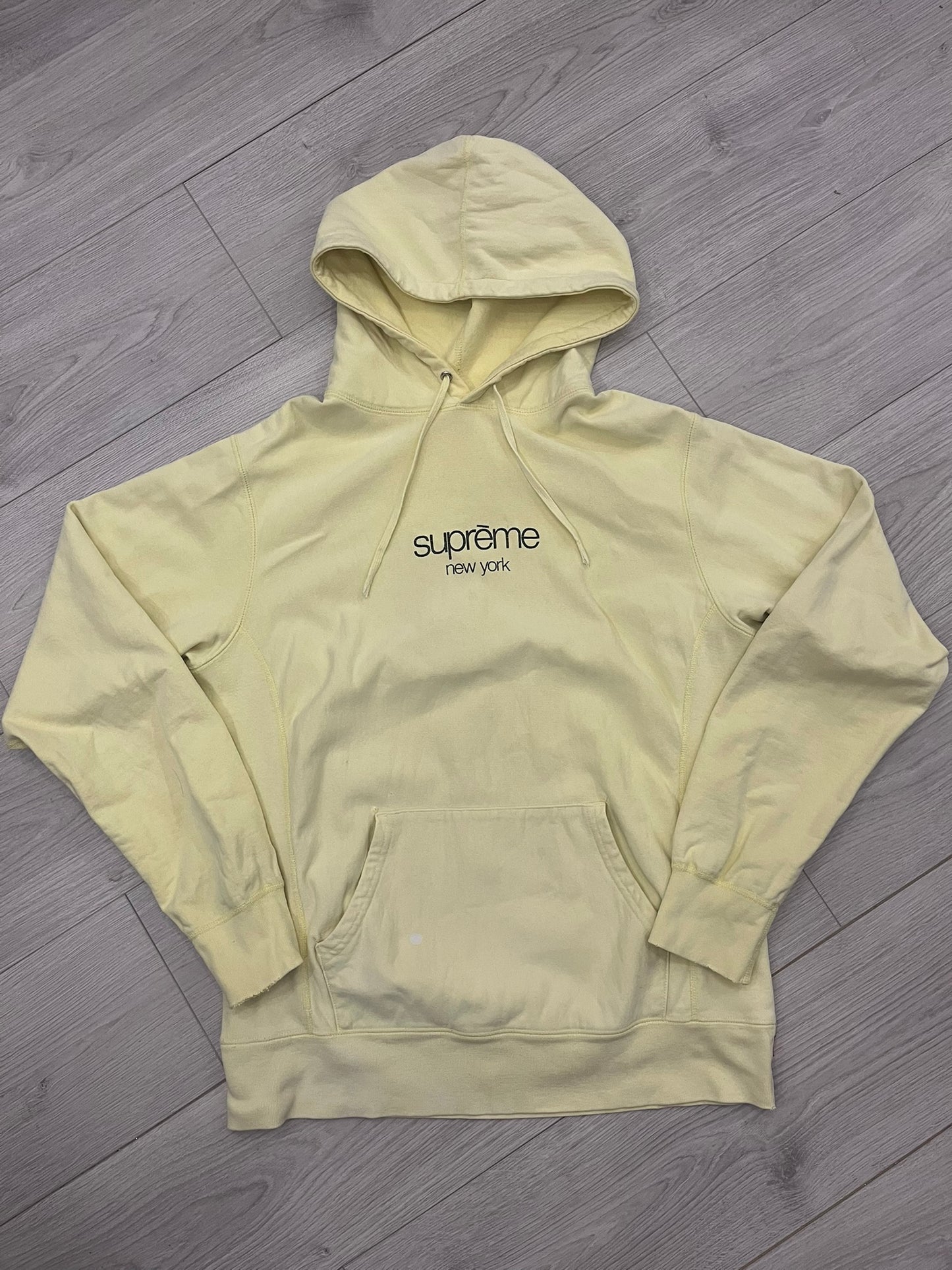 supreme classic logo hoodie