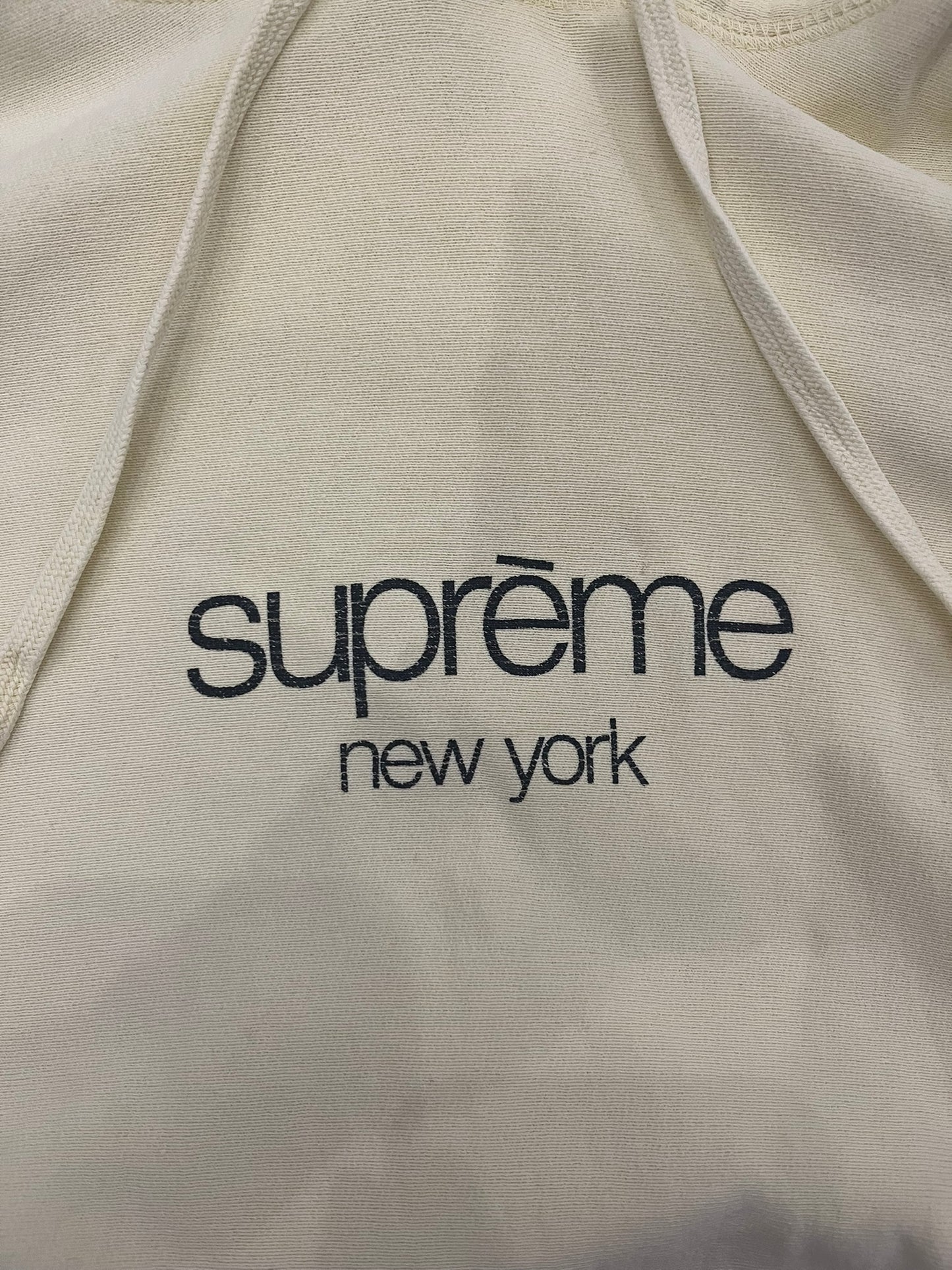 supreme classic logo hoodie
