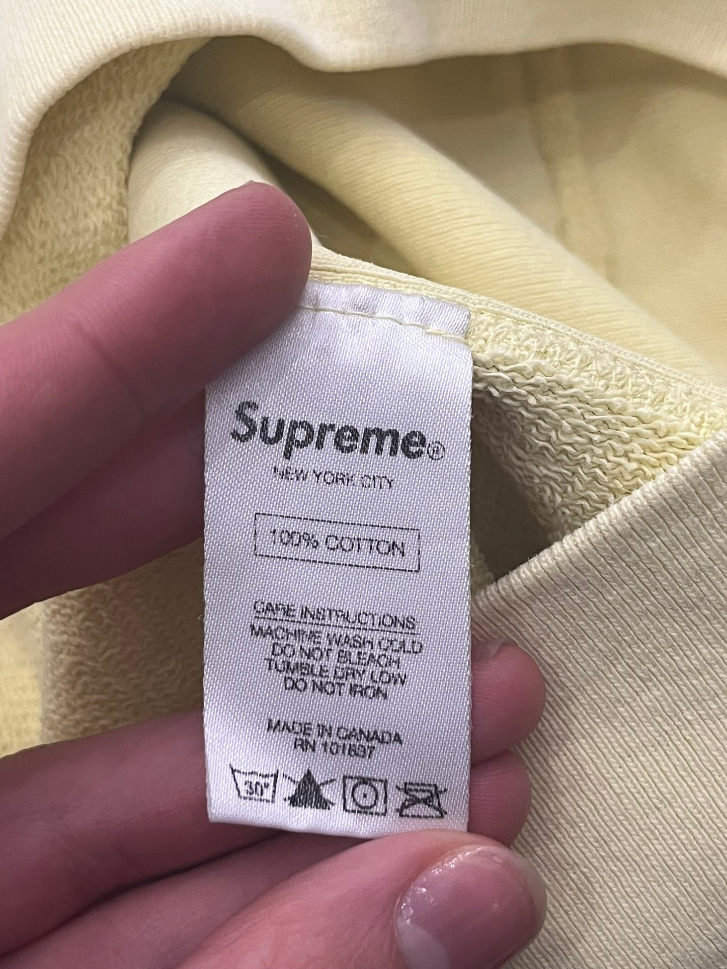 supreme classic logo hoodie