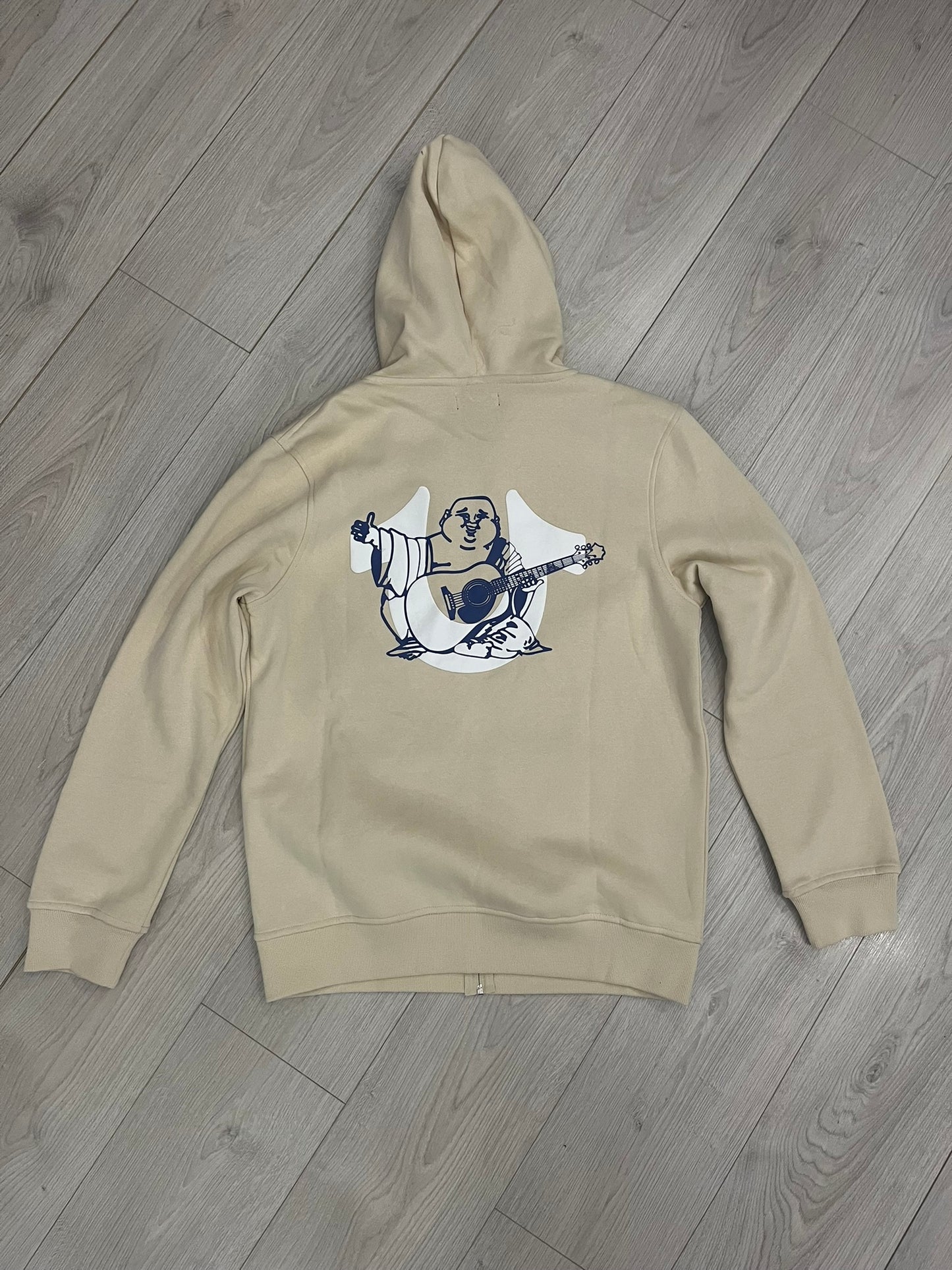 true religion overlap buddha zip hoodie