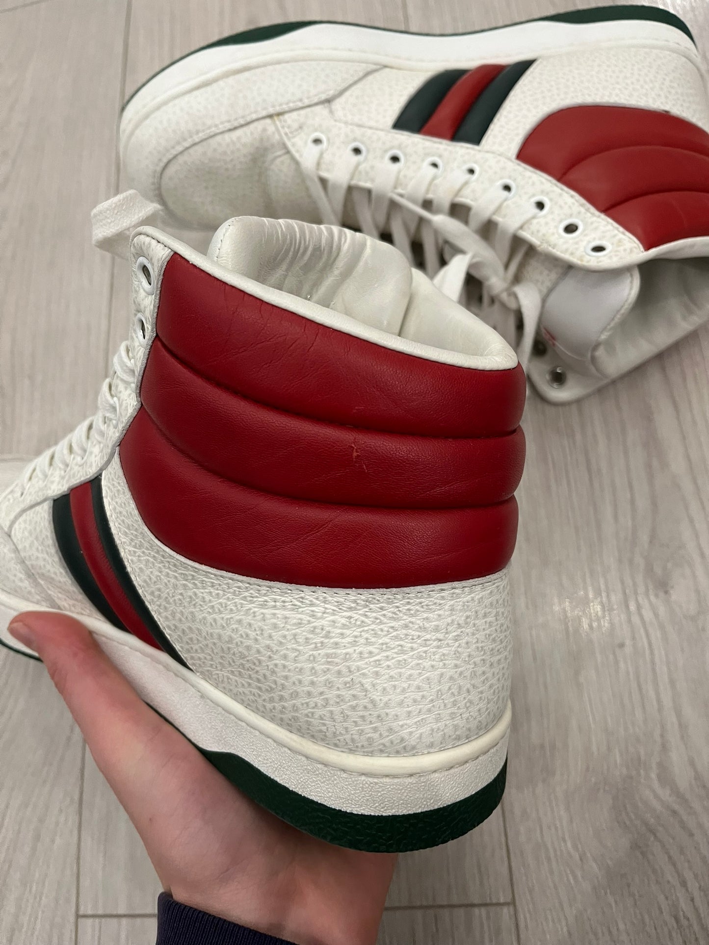gucci hightop sneakers