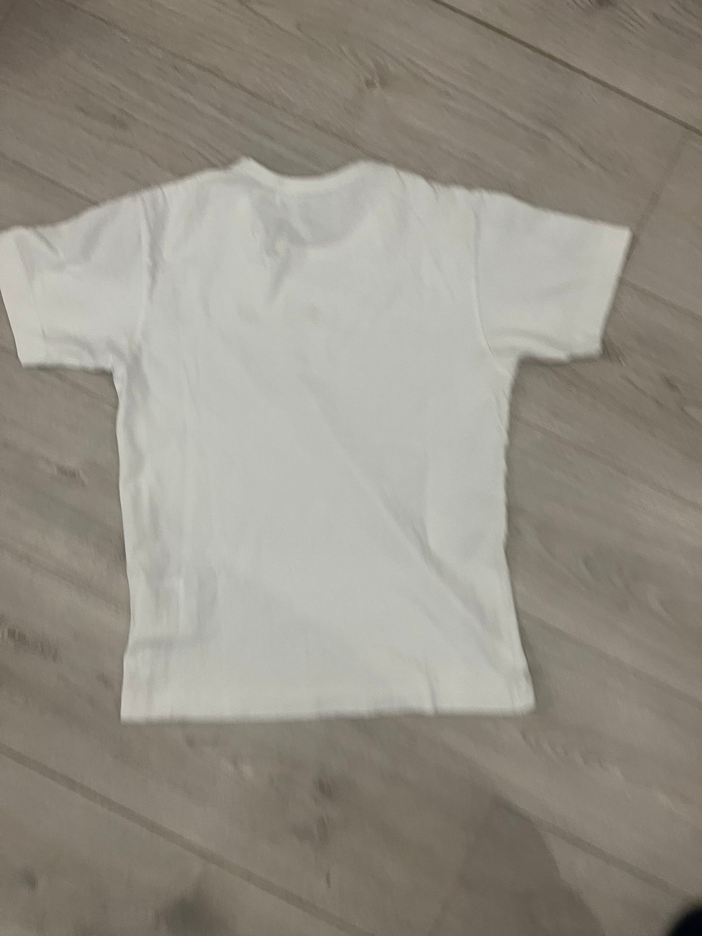 cdg play triple hearts tee