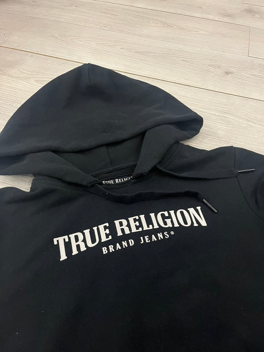 true religion classic logo hoodie