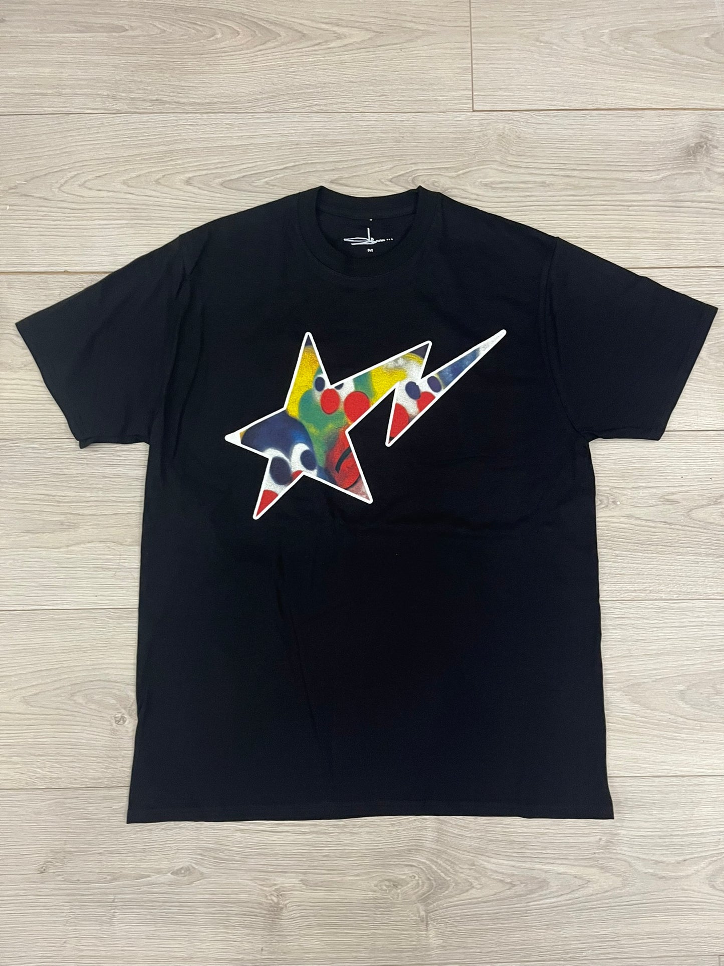 slawn bape star tee sample