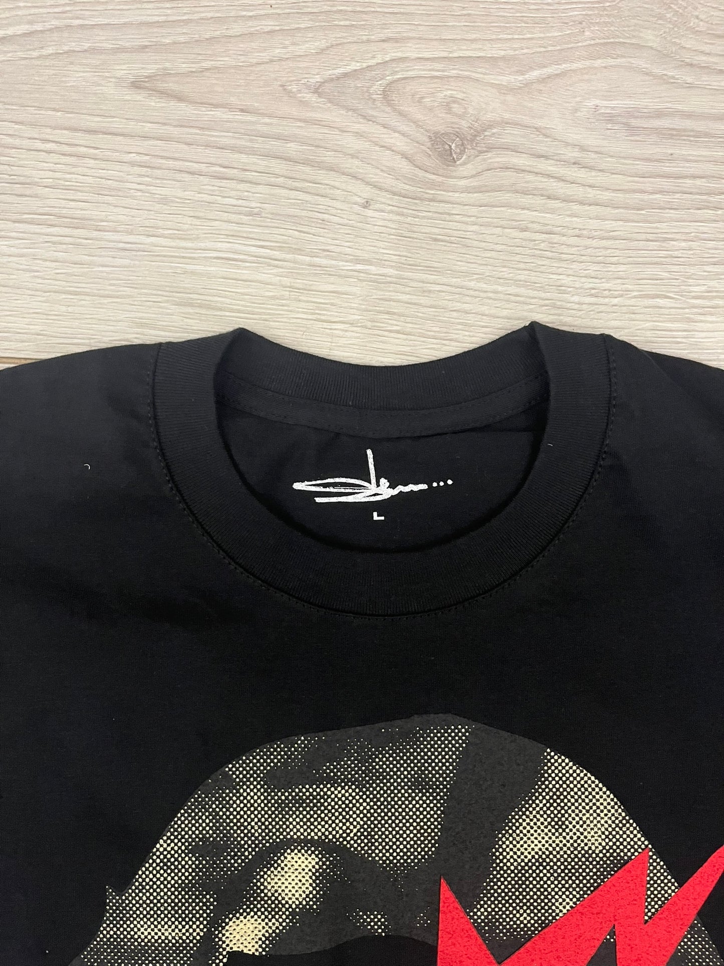 slawn bape head tee sample