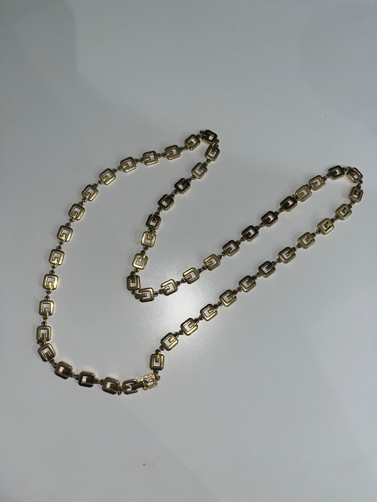 givenchy gold plated necklace