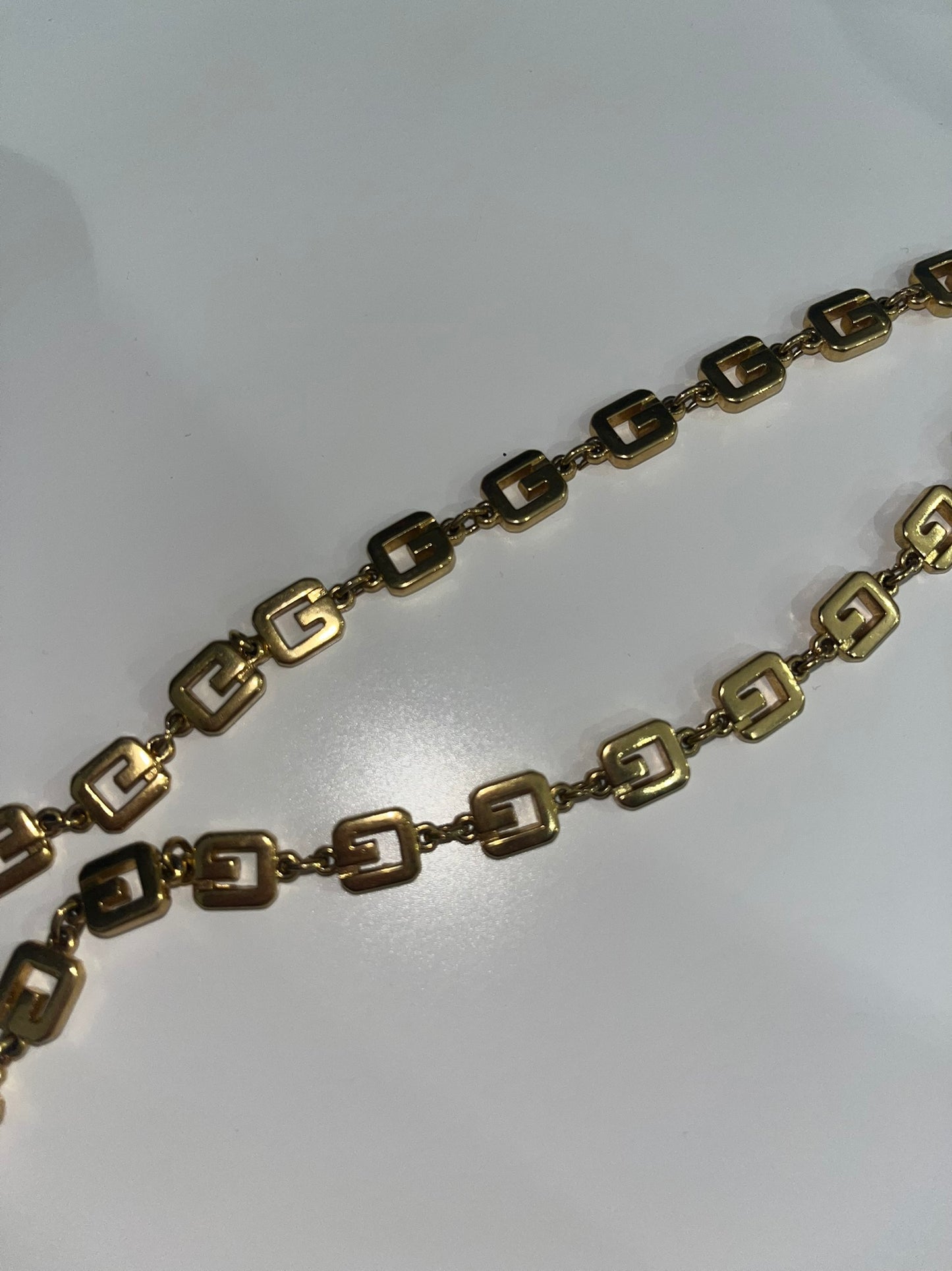 givenchy gold plated necklace