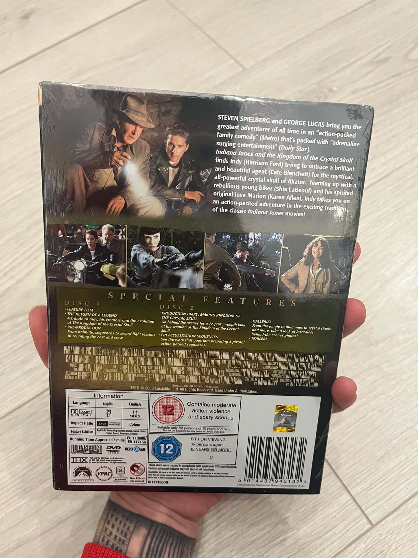 indiana jones 2-disc special edition