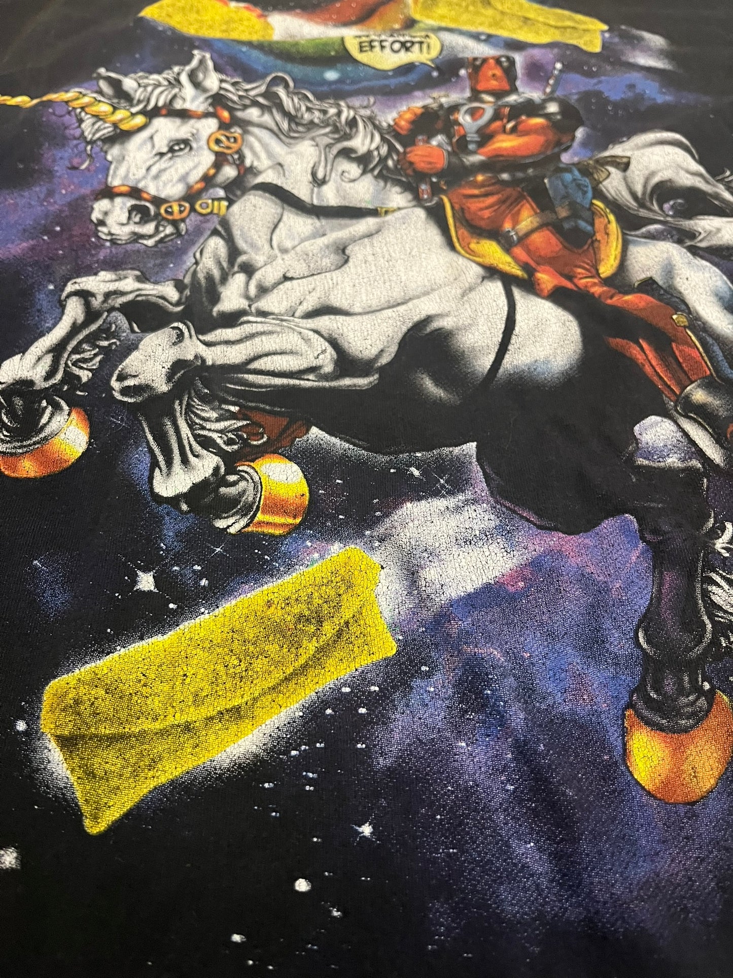 marvel deadpool unicorn tee