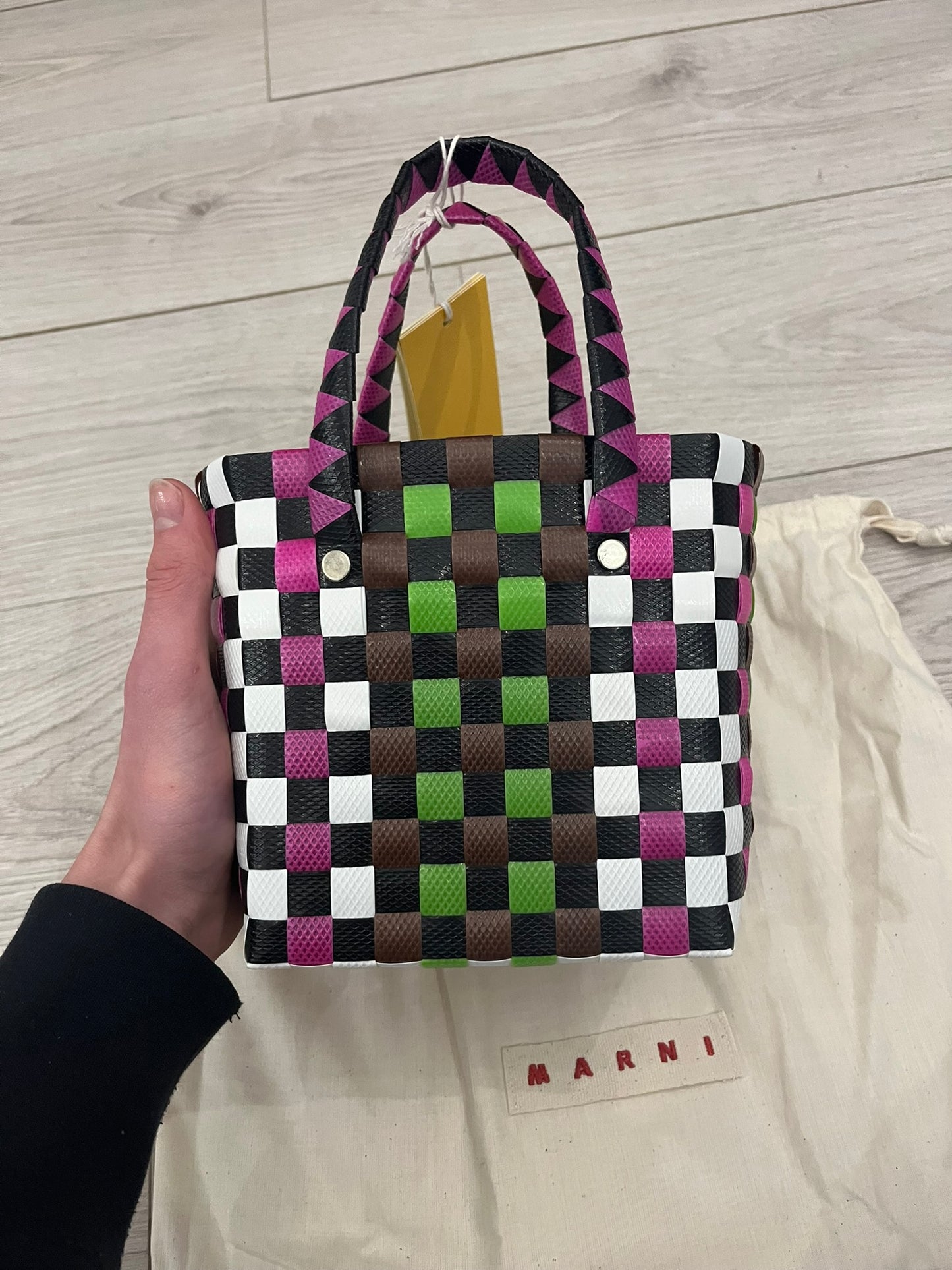 marni micro basket borsa bag