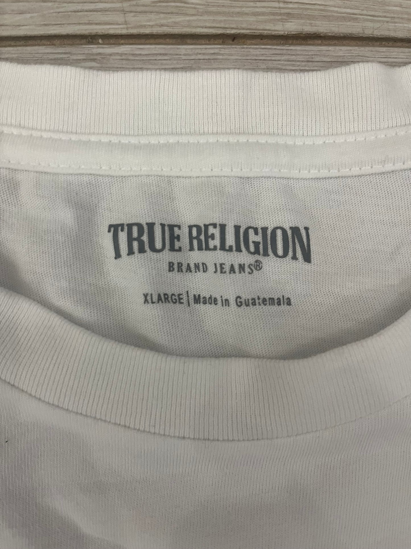 true religion gold logo tee