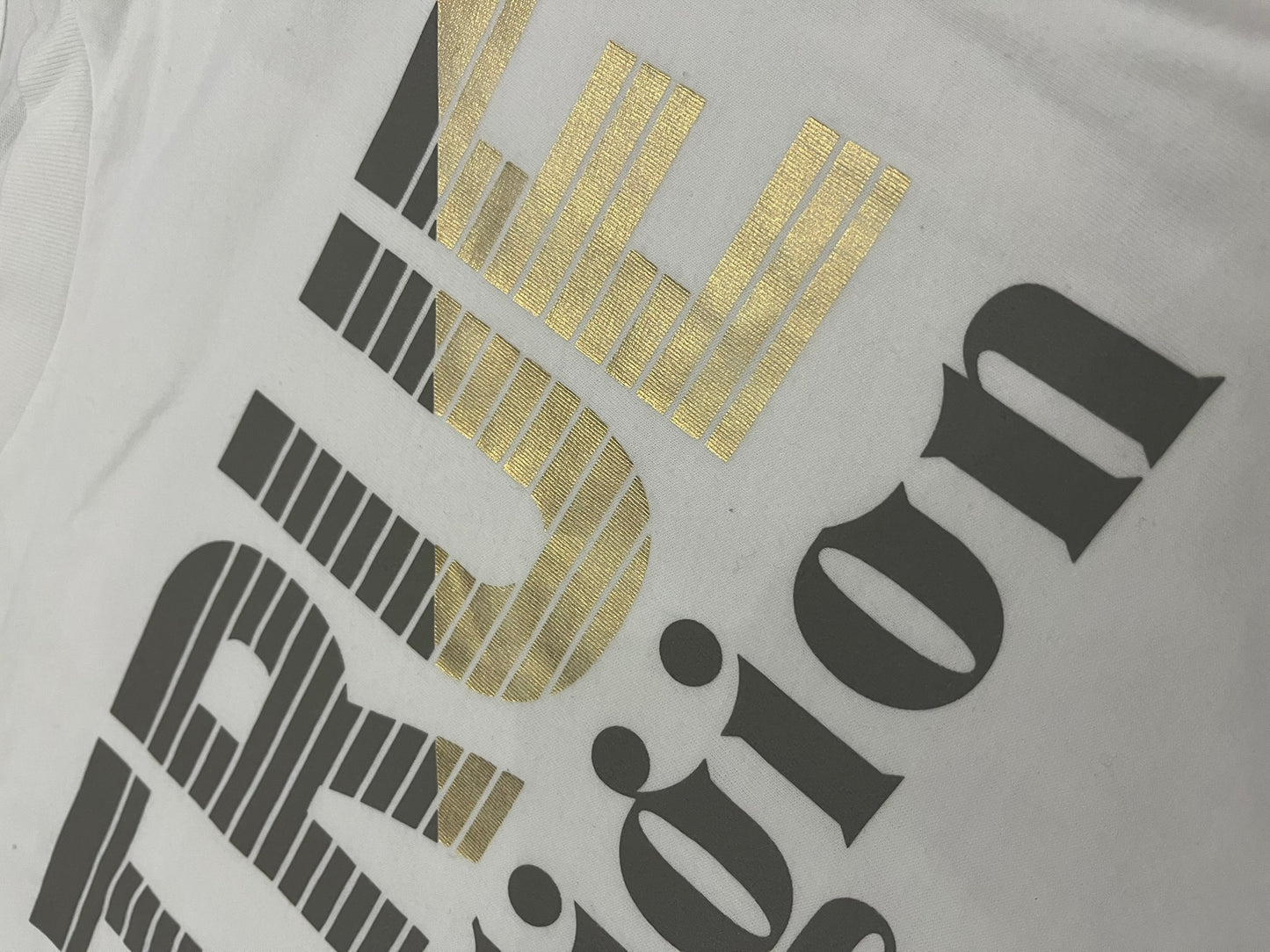 true religion gold logo tee
