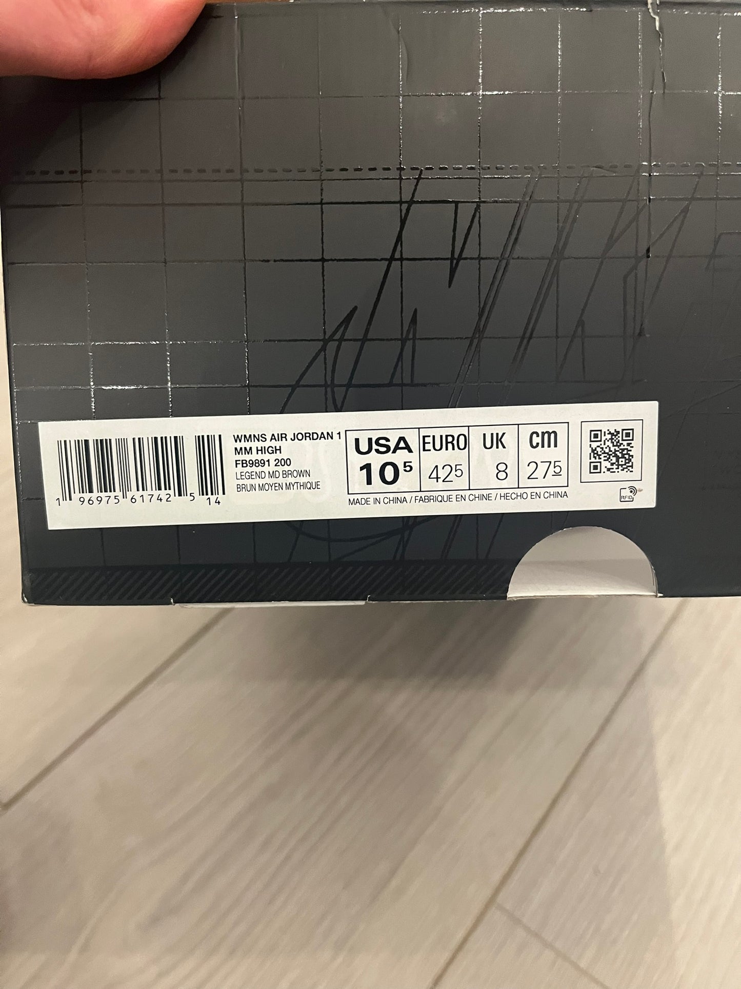 nike air jordan 1 mm high