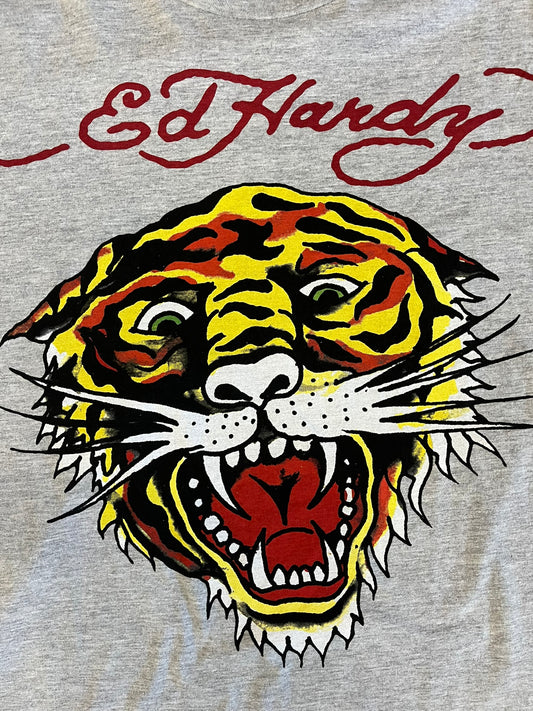 ed hardy lion tee