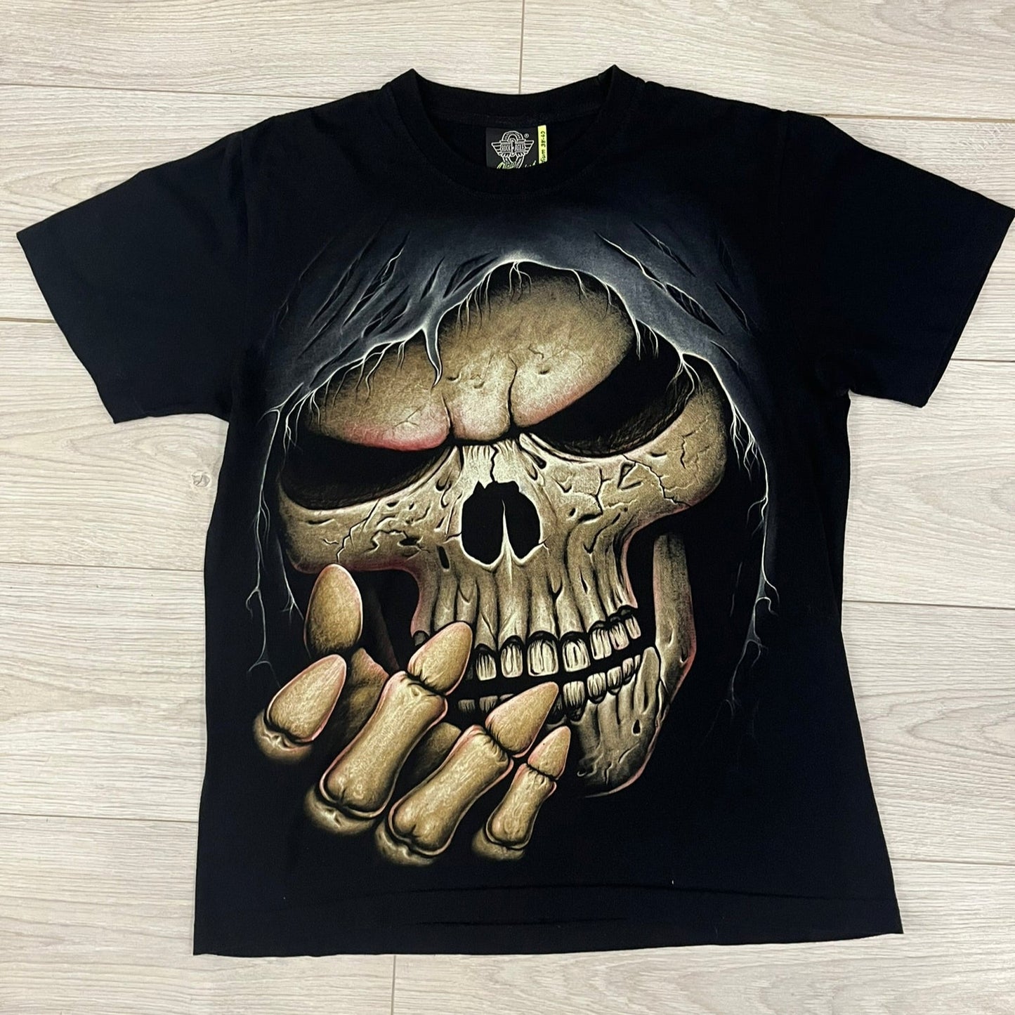 rock eagle skull tee