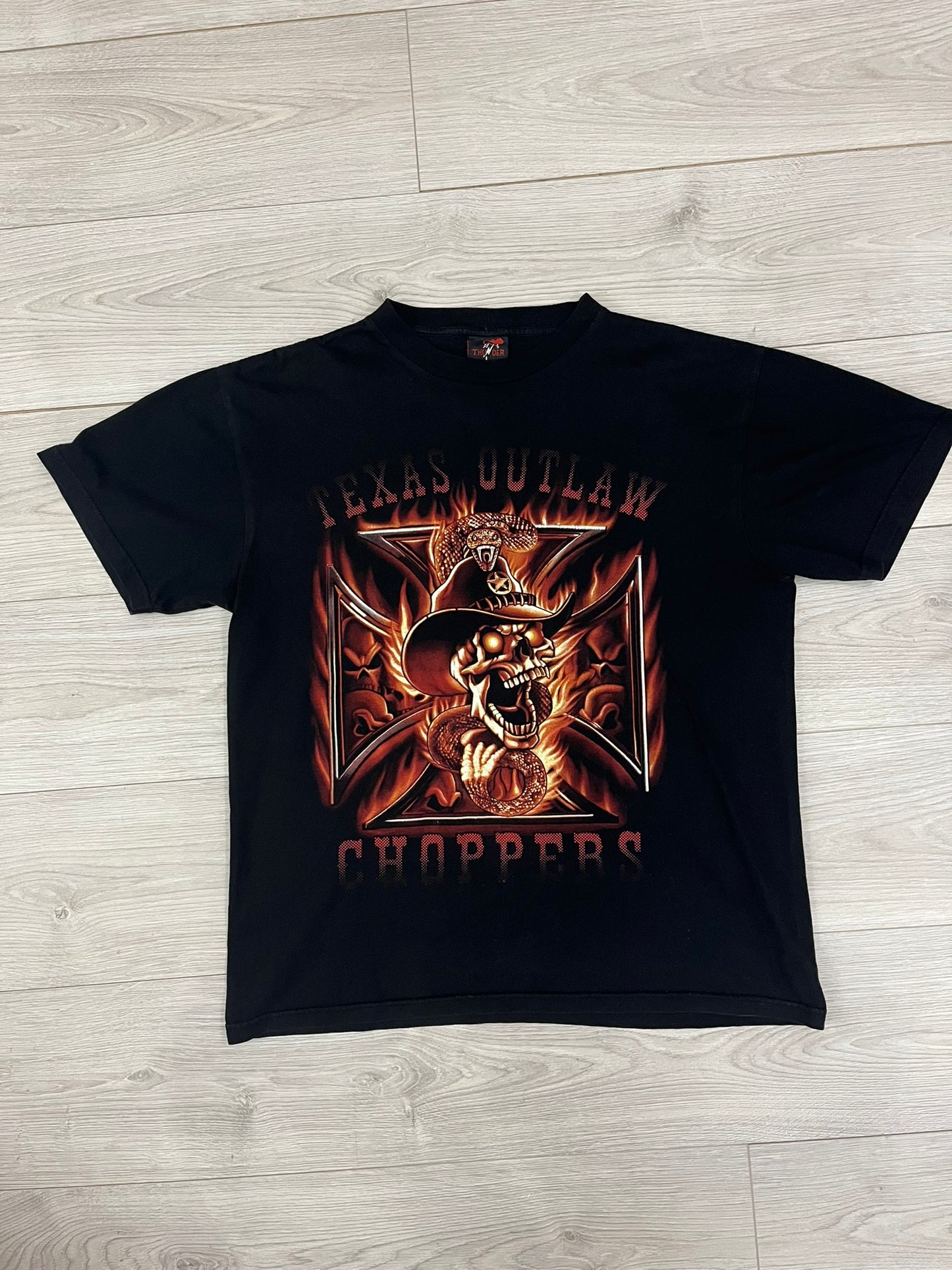 texas outlaw choppers tee