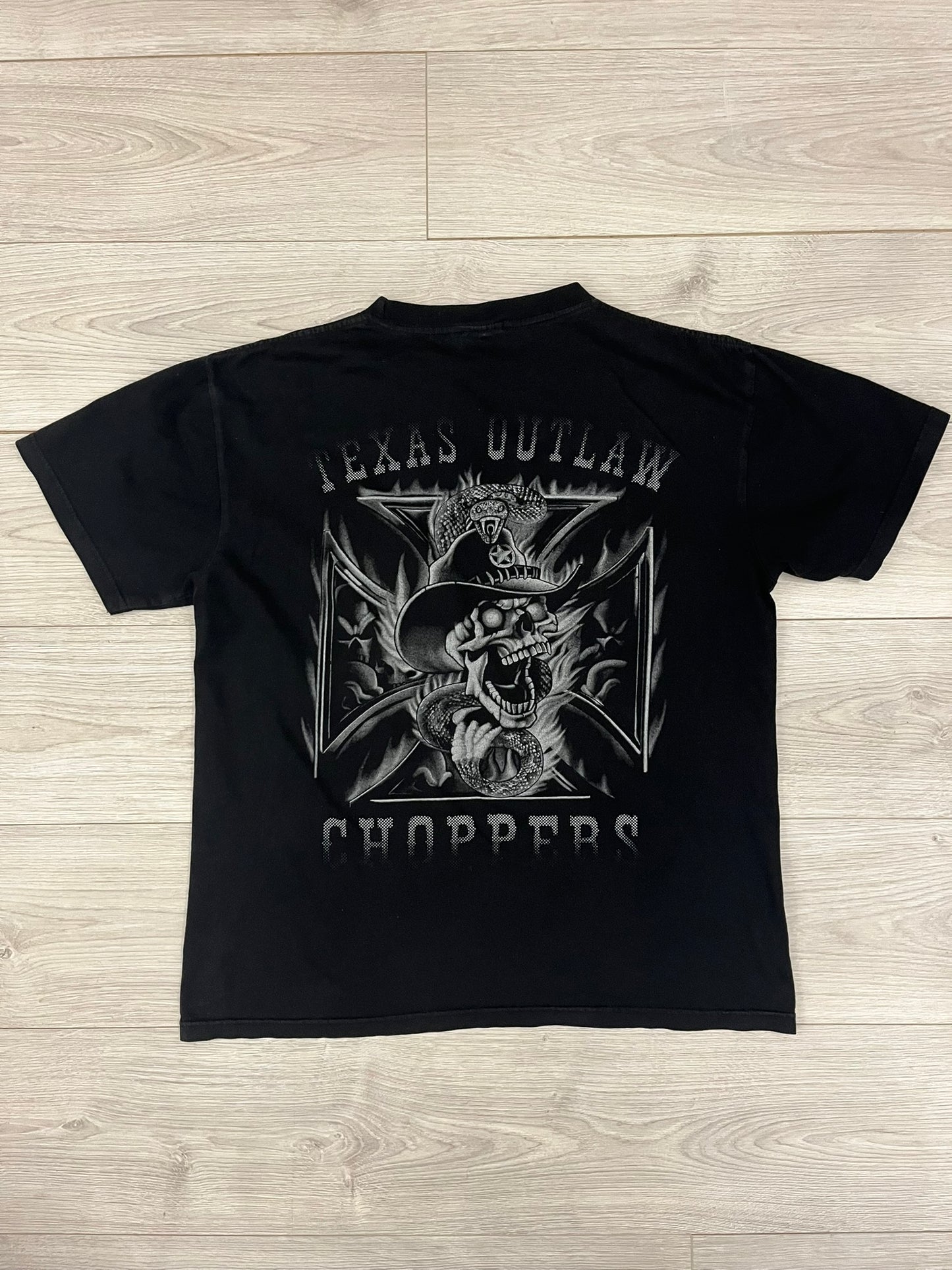texas outlaw choppers tee