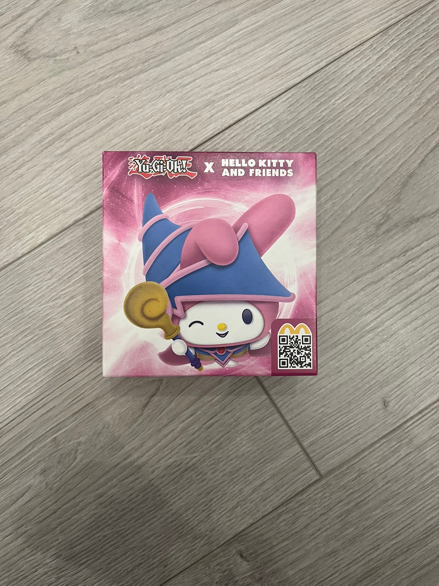 hello kitty x yu ghi oh my melody plushie
