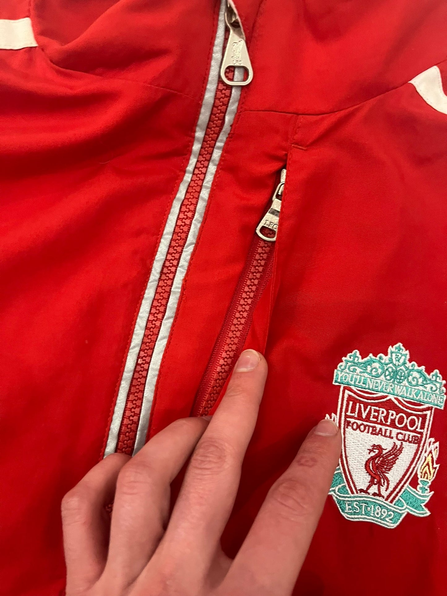 liverpool fc windbreaker