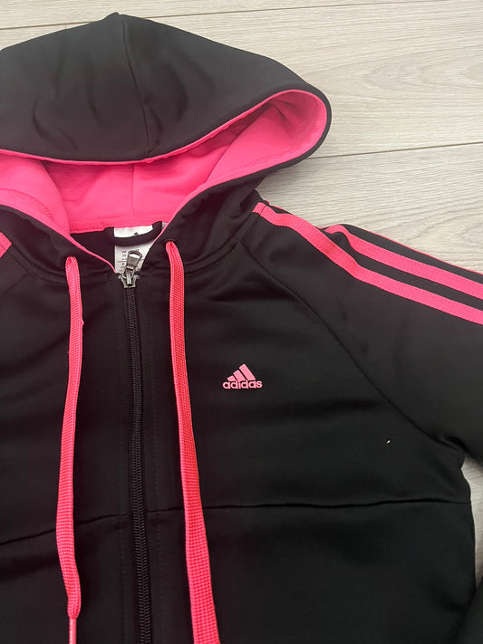 adidas hooded track jacket