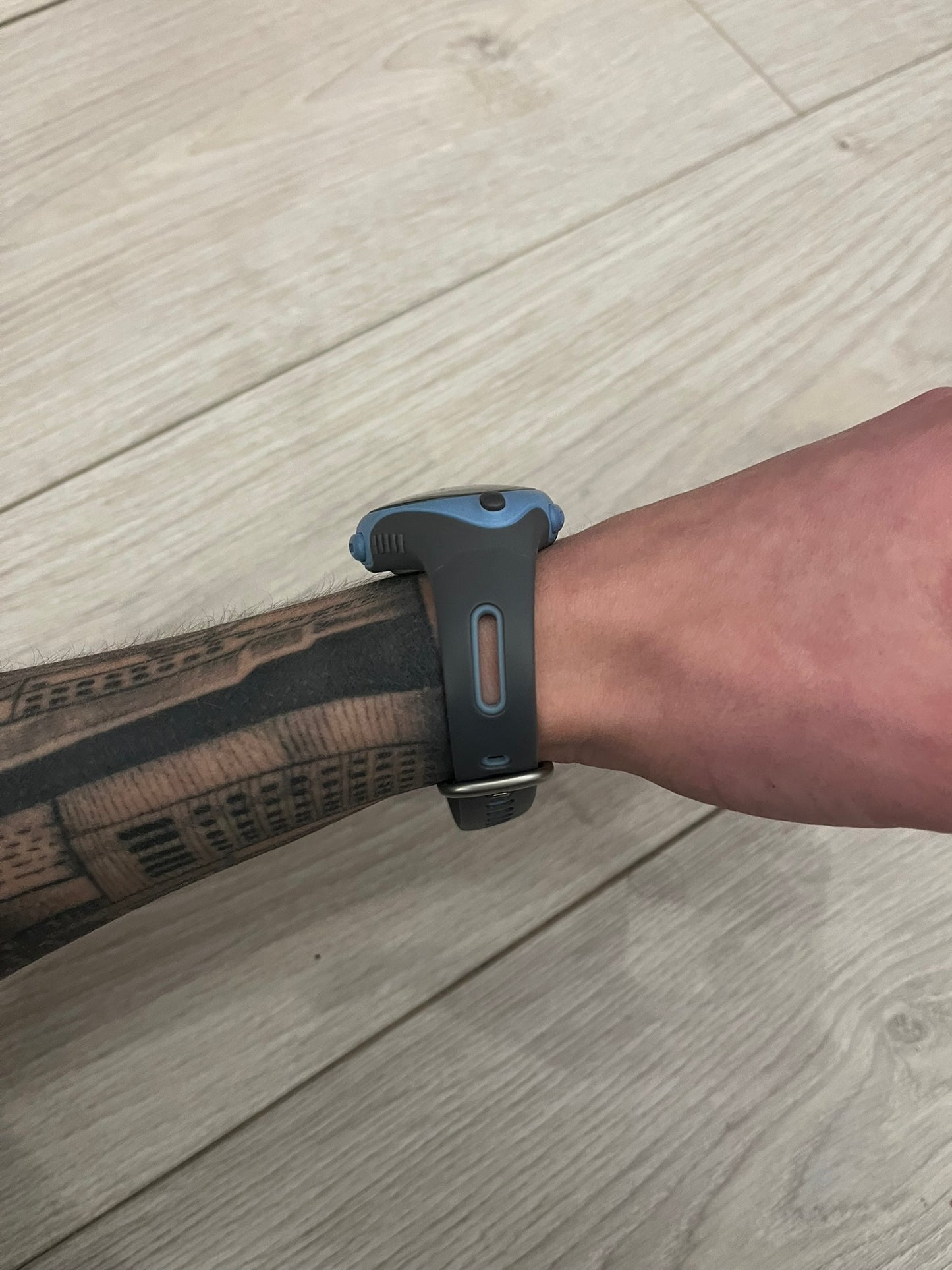 nike triax speed 50 regular watch blue