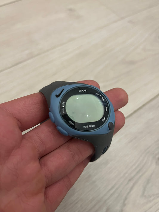 nike triax speed 50 regular watch blue