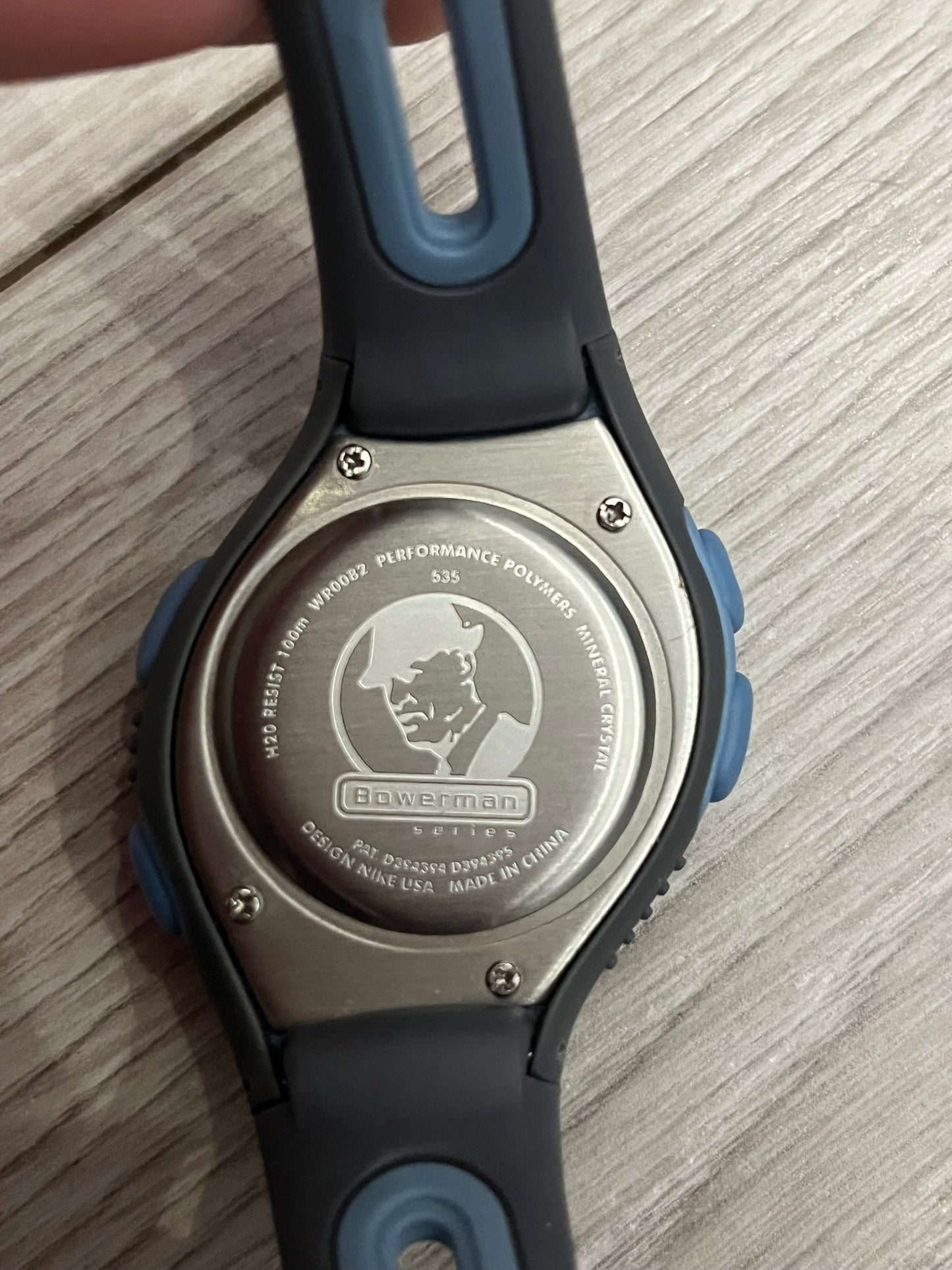 nike triax speed 50 regular watch blue