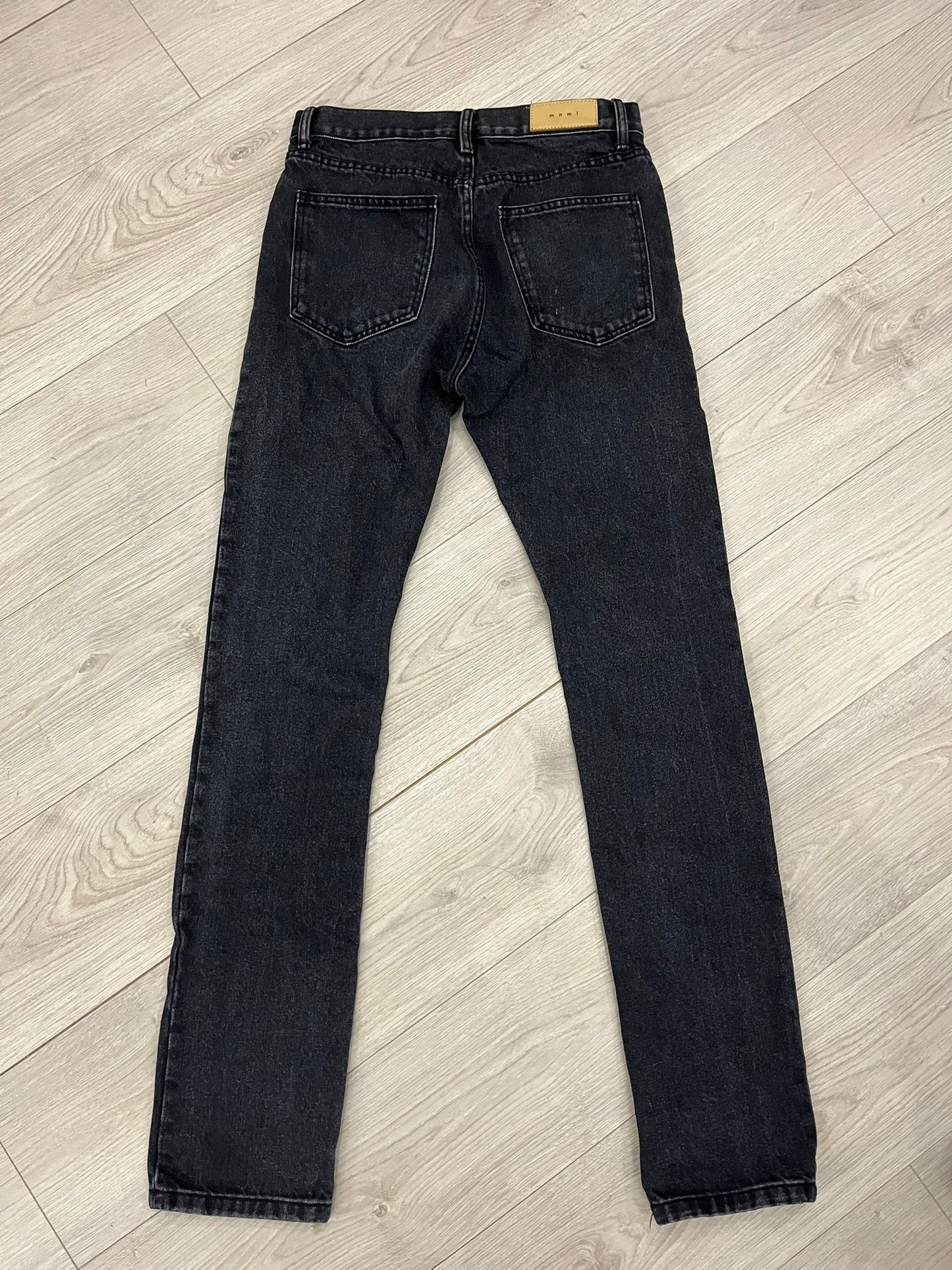 mnml skeleton jeans