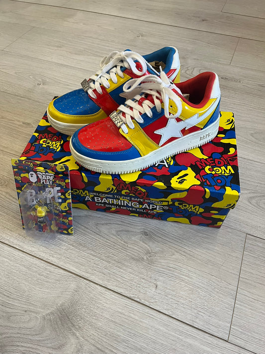 bapesta low medicom toy multi full-set